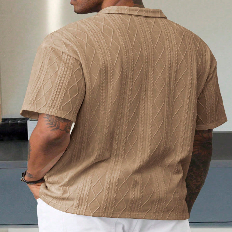 Camiseta gola polo,
Camisa masculina,
Camisa botões,
Moderno,
Camisaria masculina,
Moda masculina,
Primavera 2025,
Outono 2025,
verão 2025,
Camisa manga curta,
camisa polo,
