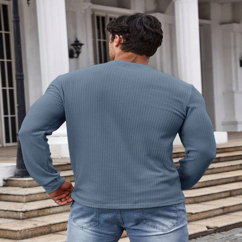 Camiseta manga longa,
Camisa masculina,
Camisa botões,
Moderno,
Camisaria masculina,
Moda masculina,
Primavera 2025,
Outono 2025,
inverno 2025,
Camisa manga longa,