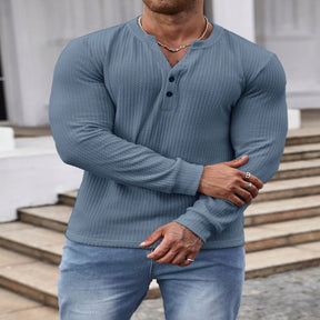 Camiseta manga longa,
Camisa masculina,
Camisa botões,
Moderno,
Camisaria masculina,
Moda masculina,
Primavera 2025,
Outono 2025,
inverno 2025,
Camisa manga longa,