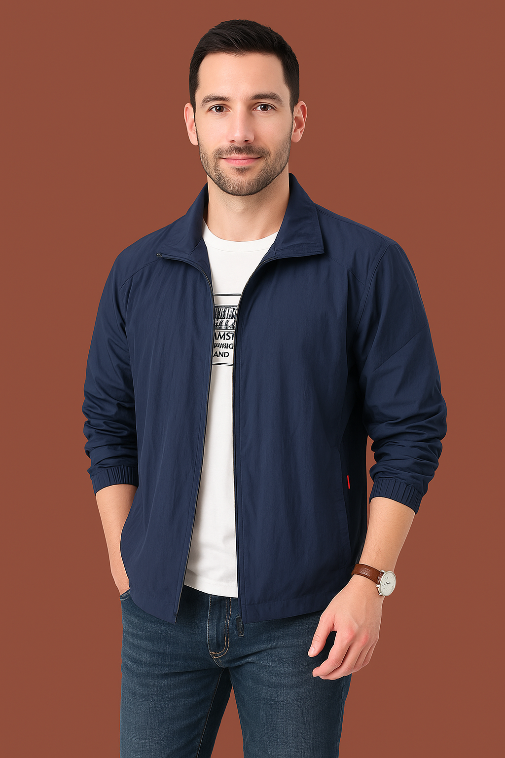 Jaqueta Masculina Corta Vento