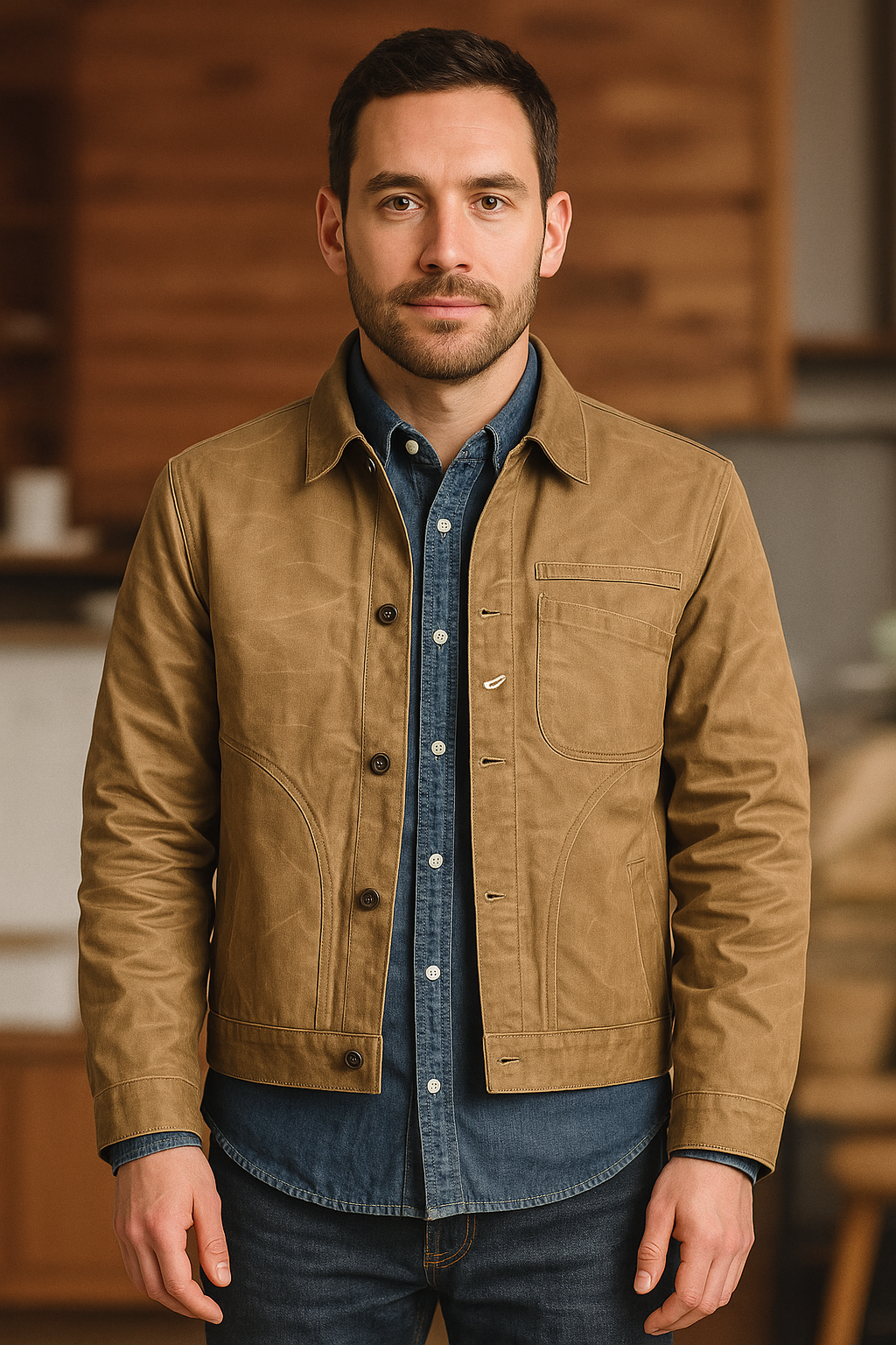 Jaqueta Masculina Maden Vintage