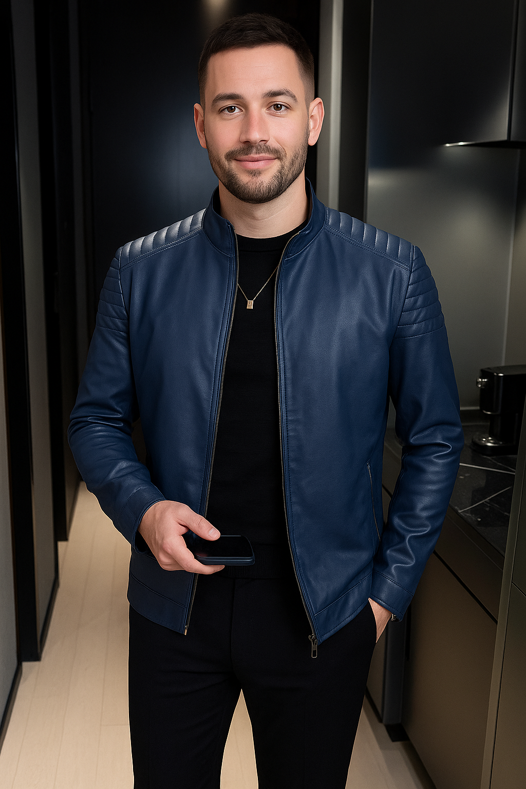 Moda masculina,
Moderno,
Outono Inverno ,
Conforto,
Casual,
Jaquetas e casacos,
Jaquetas,
Elegante,
inverno 2025,
outono 2025, 
motociclista,